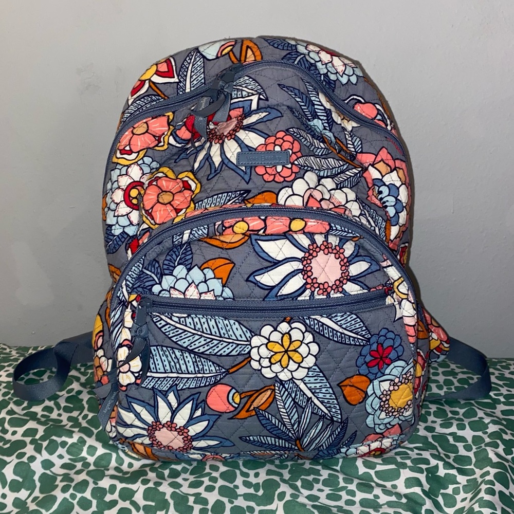 Vera Bradley Tropical Evening Campus Backpack